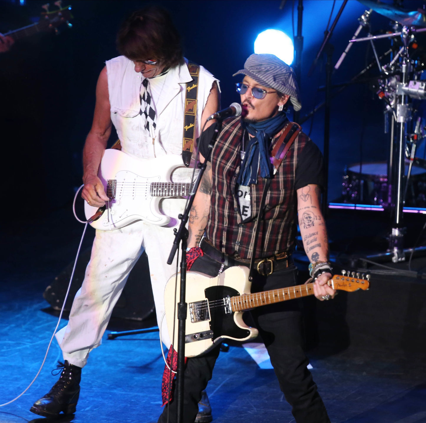 Jeff Beck and Johnny Depp